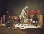 And draw a Medal Jean Baptiste Simeon Chardin